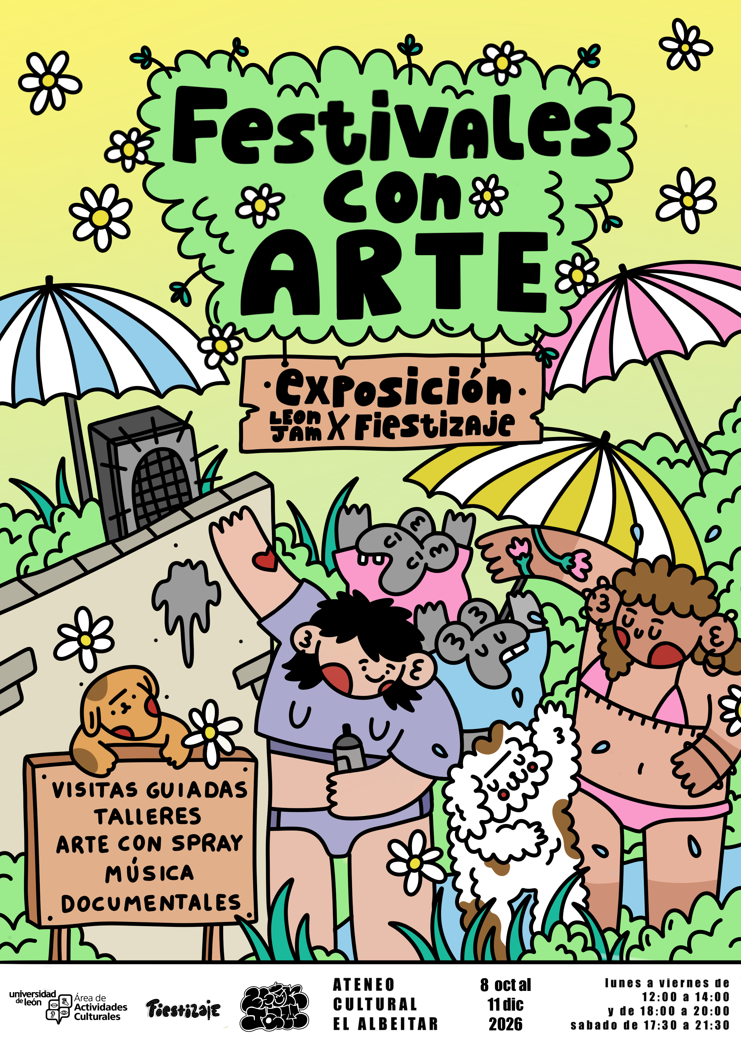 "FESTIVALES CON ARTE" - FIESTIZAJE y LEON JAM
