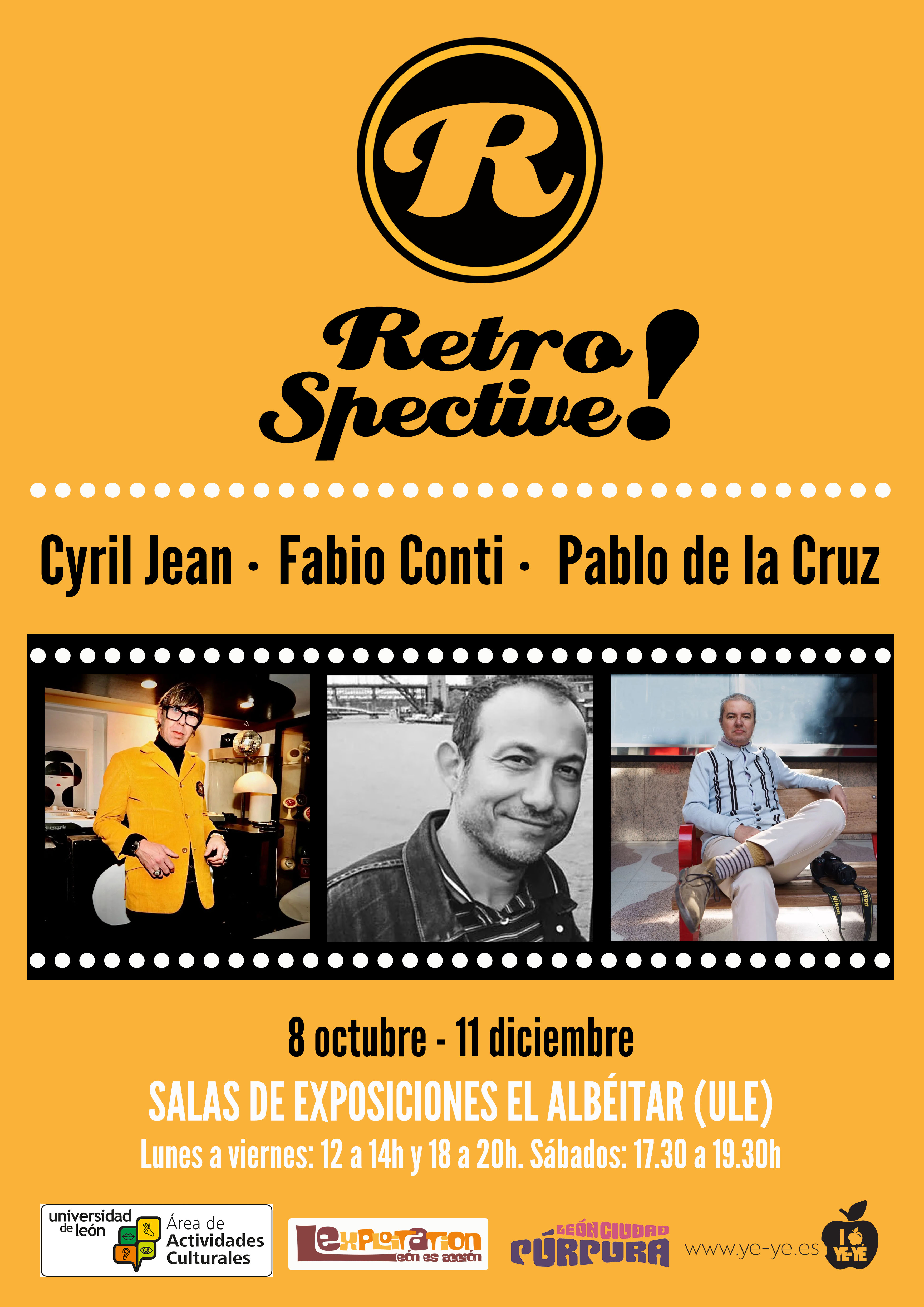 Retro Spective!: una mirada triple al diseño Pop - Cyril Jean, Fabio Conti y Pablo de la Cruz