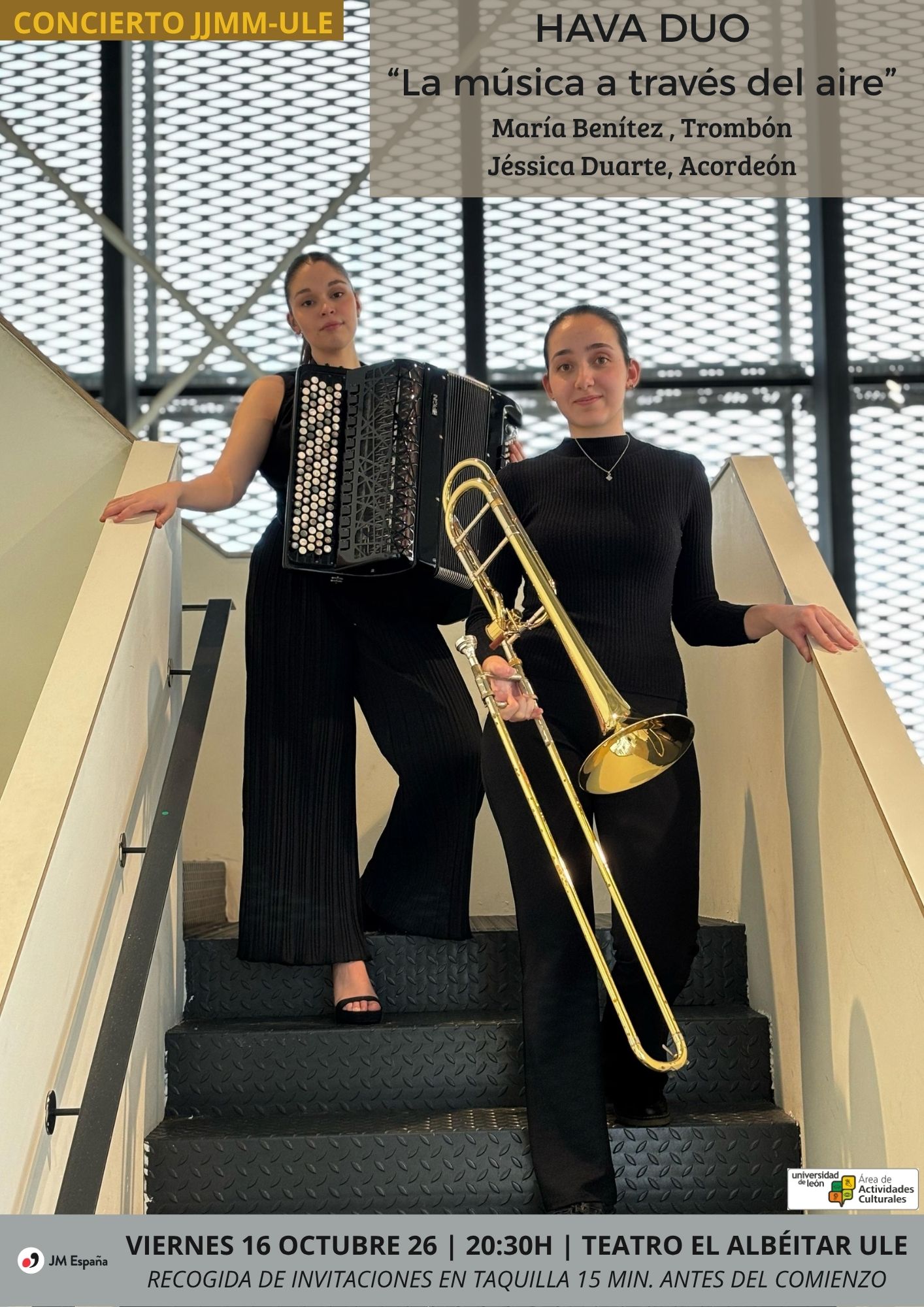 HAVA DUO "La música a través del aire", trombón y acordeón