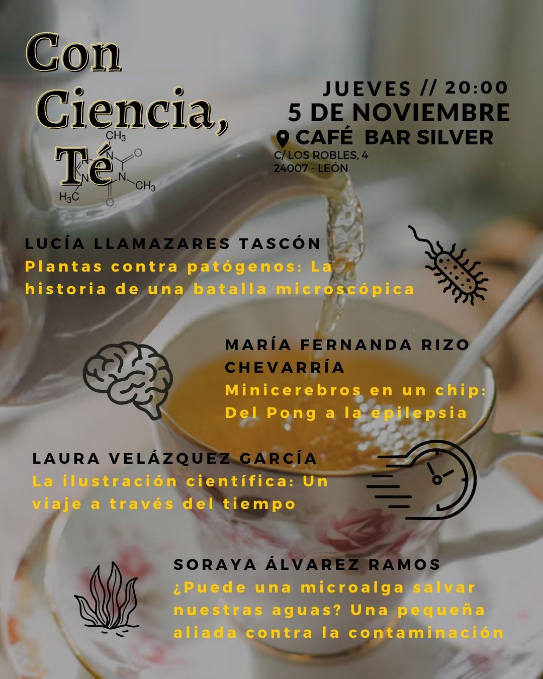 Con Ciencia, Té 2026
