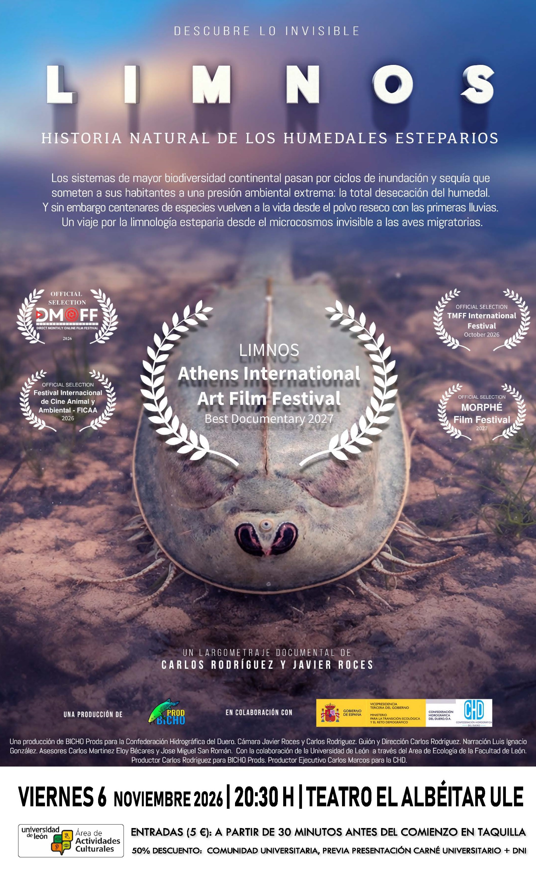 “LIMNOS: Historia Natural de los Humedales Esteparios” Dir.: Carlos Rodríguez y Javier Roces